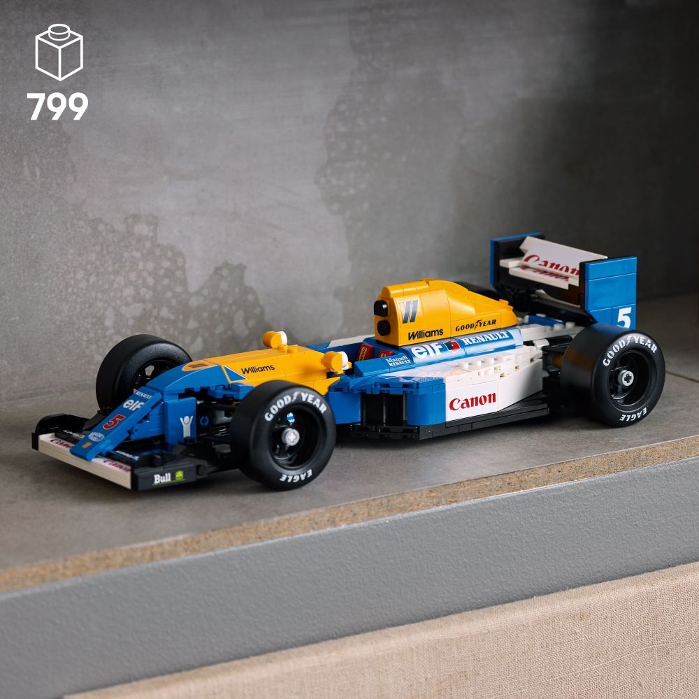 LEGO Icons: Williams Racing FW14B & Nigel Mansell