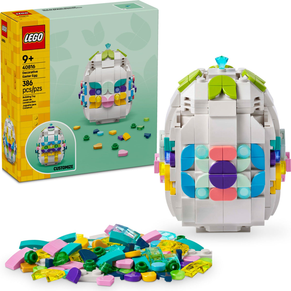 LEGO Iconic: Decorative Easter Egg