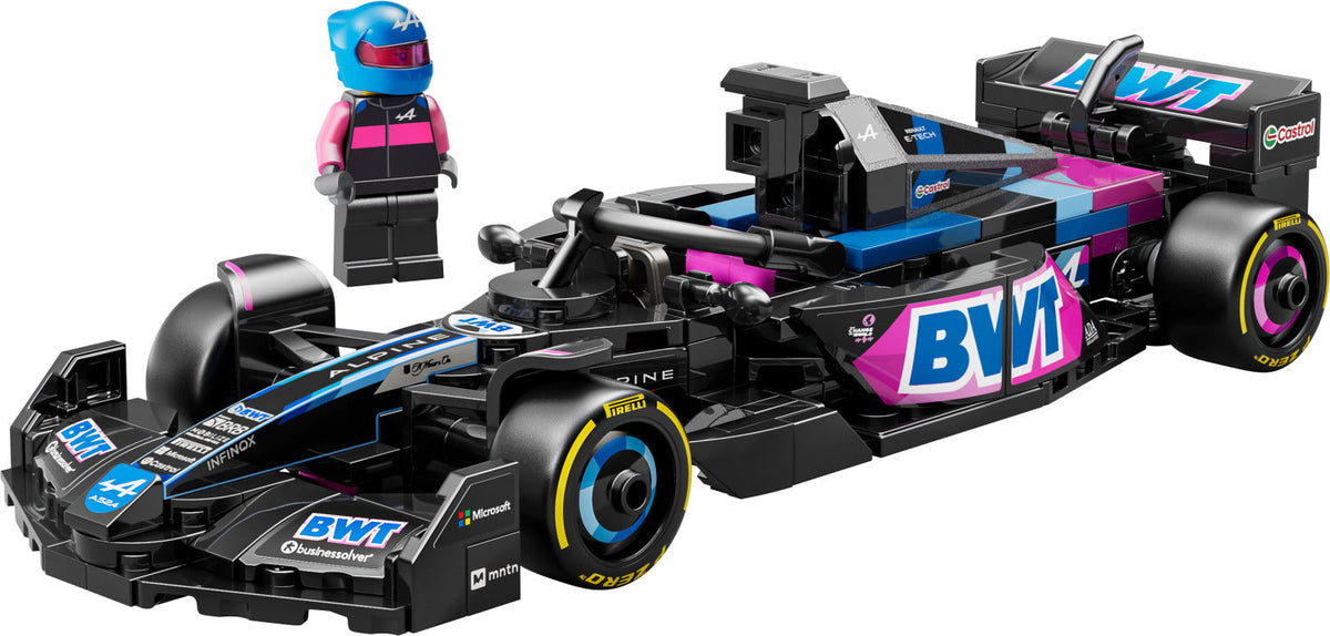 LEGO Speed Champions: BWT Alpine F1® Team A524 Race Car