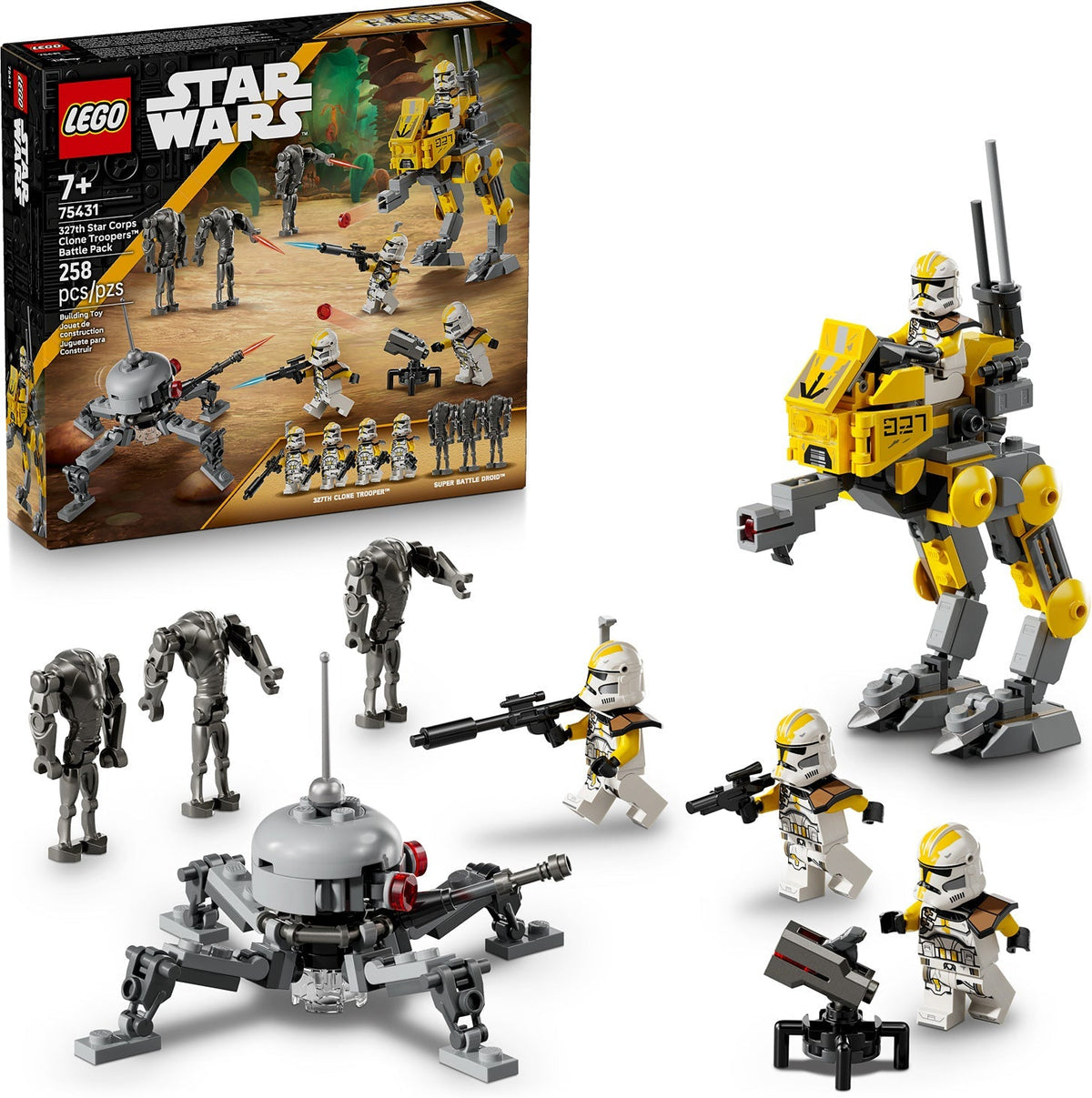 LEGO STAR WARS 327th Star Corps Clone Troopers Battle Pack